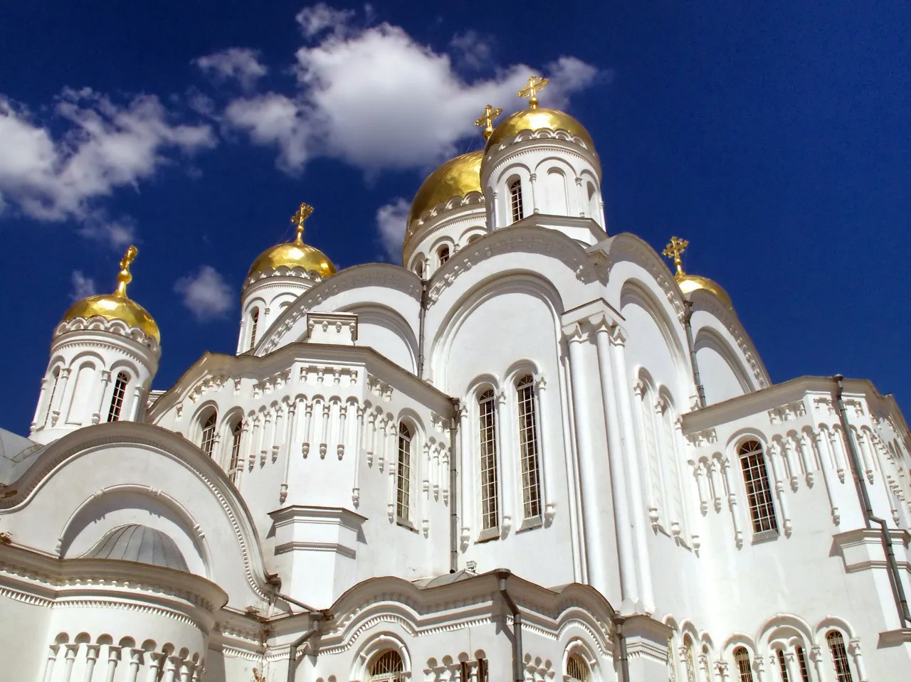 Orthodox church domes representing the religious and cultural heritage shared between Eastern European communities